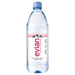 Evian Natural Mineral Water 1Litre