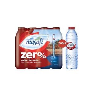 Masafi Zero Sodium Mineral Water 500ml x 12