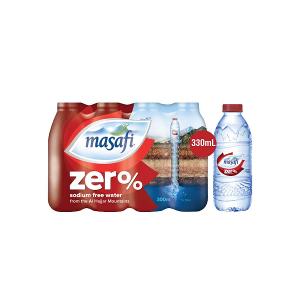 Masafi Zero Sodium Mineral Water 330ml x 12