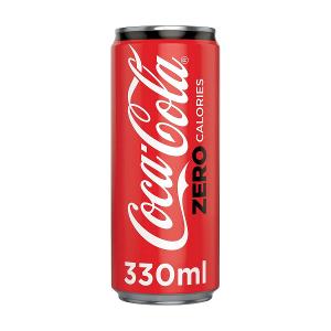 Coca Cola Soft Drink Zero 330ml
