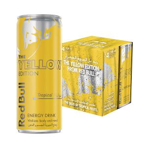 Red Bull Energy Drink Tropical 4 x 250ml