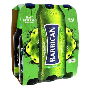 Barbican Non-Alcoholic Malt Beverage Apple 6 x 330ml