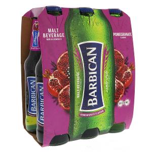 Barbican Pomegranate Non Alcoholic Malt Beverage 330ml x 6