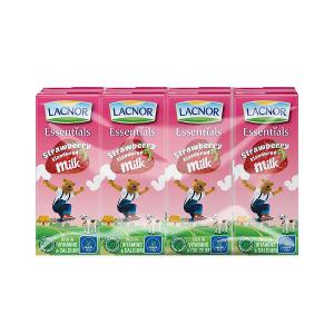 Lacnor Strawberry Milk 180ml x 8