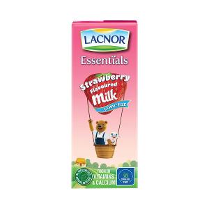 Lacnor Strawberry Milk Low Fat 180ml
