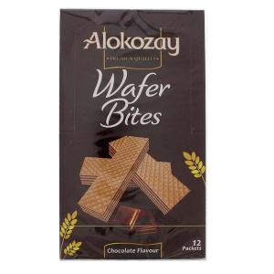 Alokozay Wafer Bites Chocolate Flavour 12 x 45gm