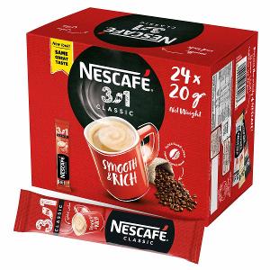 Nescafe 3in1 Instant Coffee Sachet 24 x 20gm