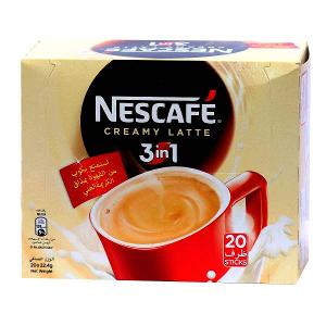 Nestle Nescafe 3-In-1 Creamy Latte 22.5gm x 20