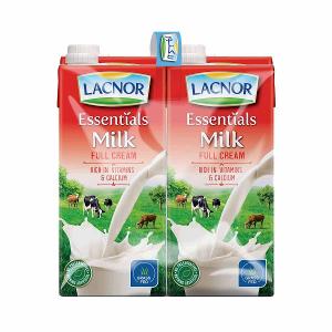 Lacnor Essentials Full Cream Milk 1Litre x 4