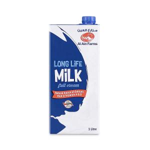 Al Ain Long Life Milk Full Cream 1Litre