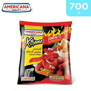 Americana Xtreme Chicken Strips Flamin 700gm